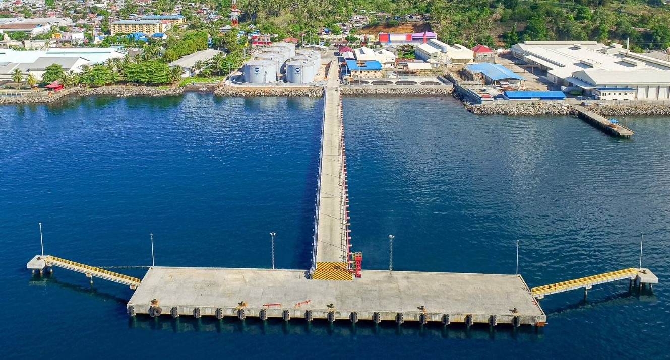 The Jetty in 2020. Photo taken from AKR Corporindo's posting on Linked In.