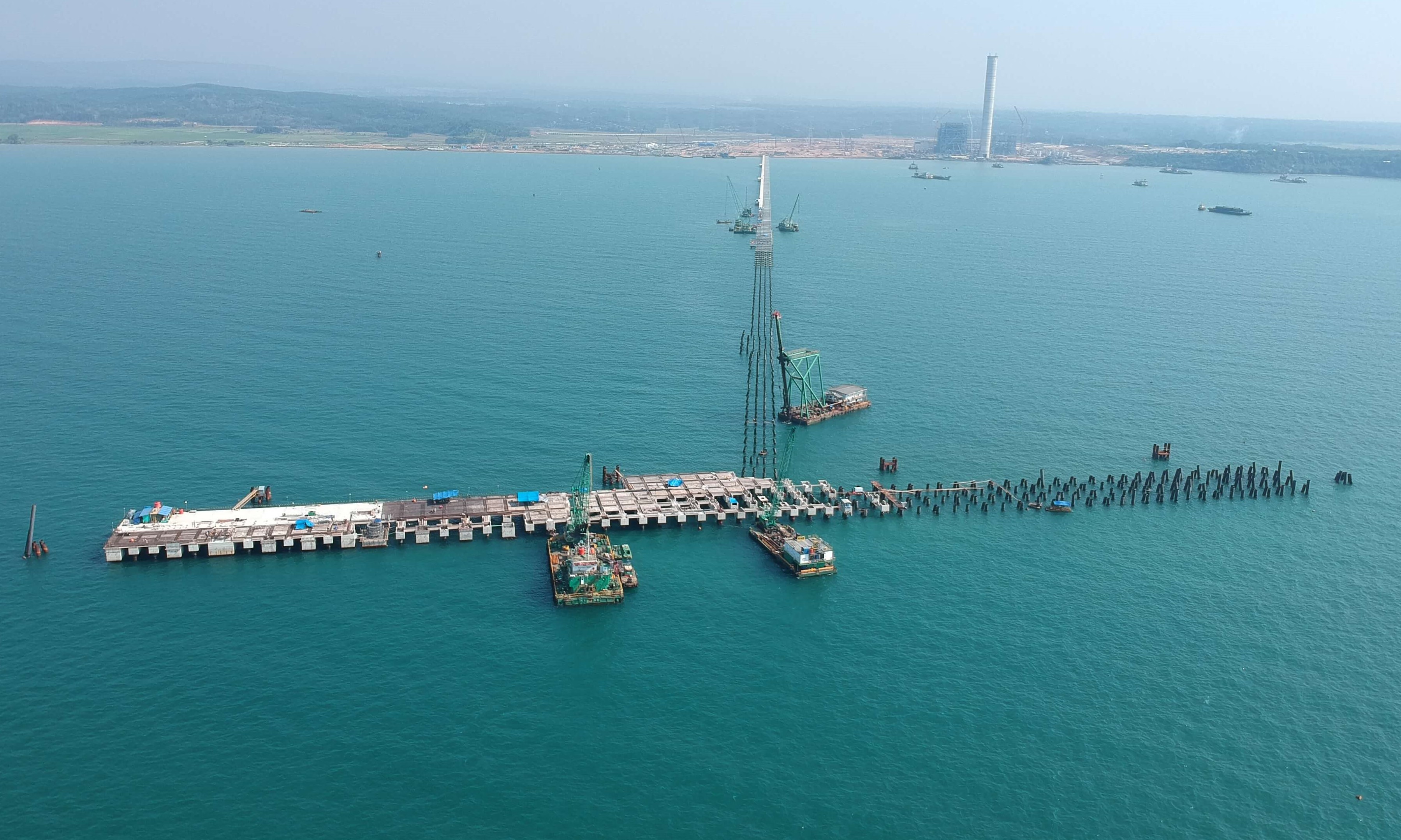 The Jetty Nine (9) Months Before Completion